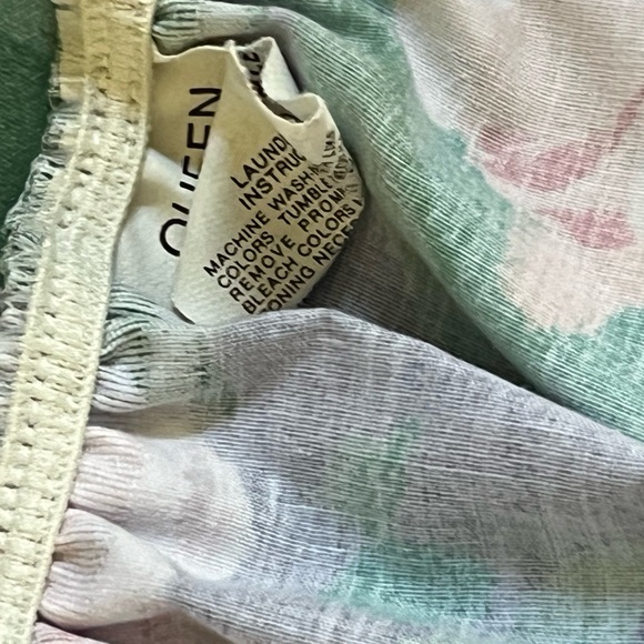 80 s Colorful Printset by JP Stevens Percale Queen size Fitted Sheet - Picture 7 of 16